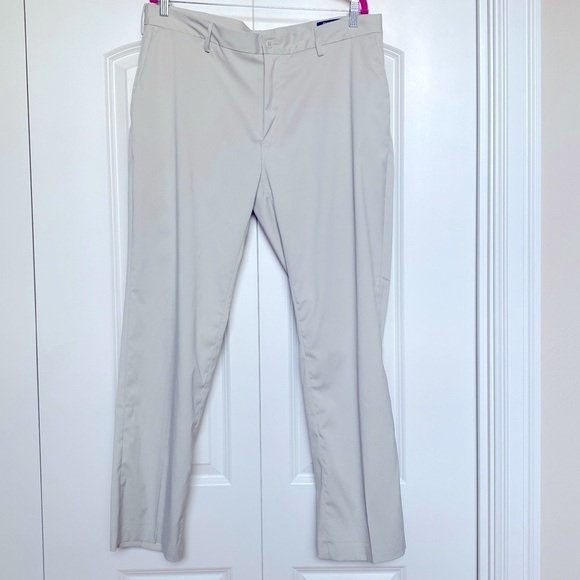 Polo Ralph Lauren performance pants Mens 38 khaki lightweight Golf preppy - Picture 2 of 16